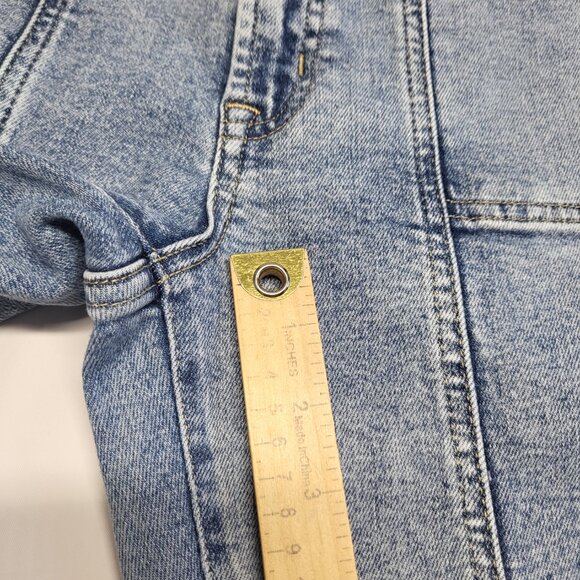 Gap Womens Jeans 2/26R ( 28 X 27 ) Soft Vintage Slim Stretch Pockets Blue - Picture 12 of 15